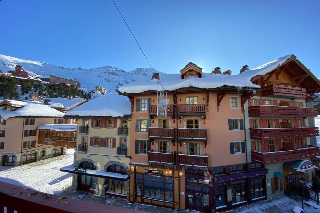 Arc 1950 - Charmant Appart 2-4 pers dans résidence hôtelière, Skis aux pieds Les Arcs  Exterior foto